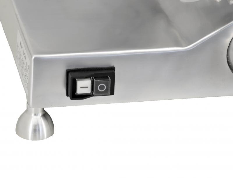 12-inch Belt-Driven Meat Slicer with Blade Locker